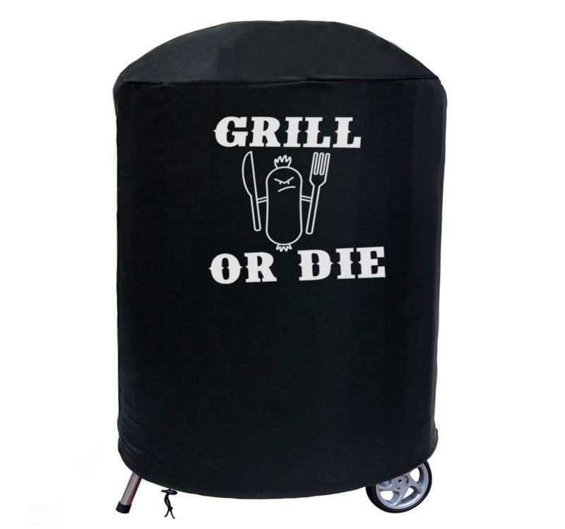 Pokrowiec osłona na grilla Ferocity okrągła 90x59x69 cm Grill Or Die 1 szt.