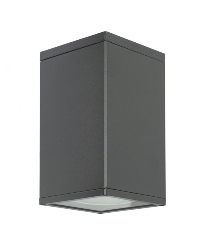 Lampa sufitowa zewnętrzna SU-MA Adela ciemnoszara 1 x E27 x 60W IP54 wym: 21 x 12 x 12 cm - 1 szt.