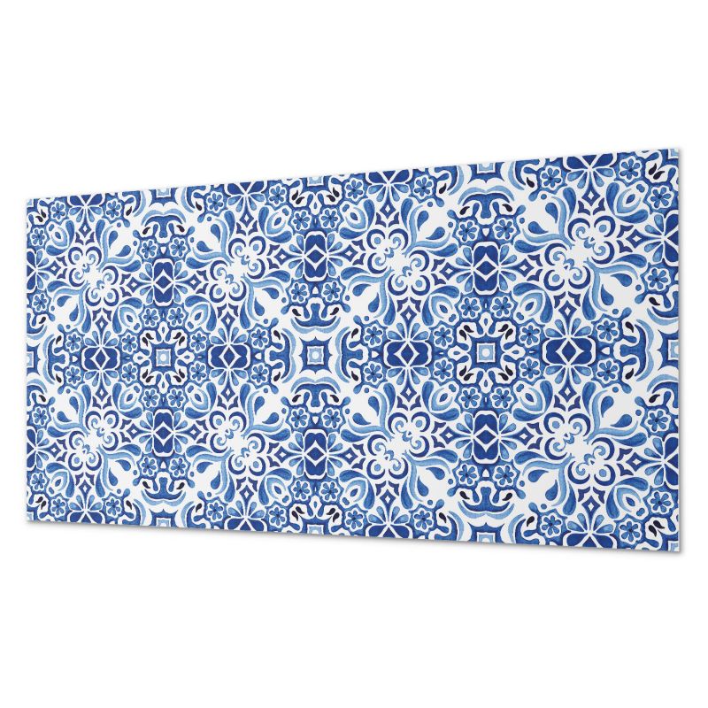 Komplet Kafelków Samoprzylepnych ArtPrintCave 40x20 cm Klasyczny wzór florystyczny 10 szt.