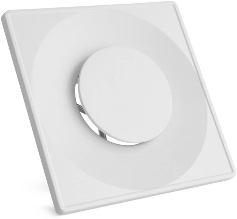 Anemostat nawiewno-wywiewny kwadratowy ASKV 150 biały