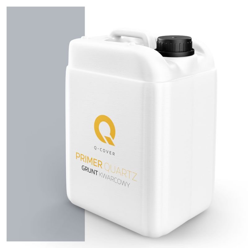 Grunt Kwarcowy pod Tynk Mozaikowy Q-Cover Szary M32 7.5KG