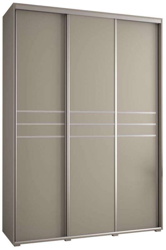 Szafa przesuwna Abiks 45 wysoka Dakota 10 180 kaszmir+kaszmir+sreb 1 szt