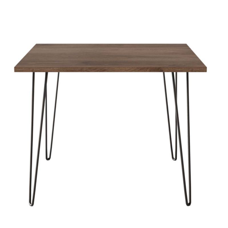 Stół KOLM kwadratowy 90 x 90 cm HAIRPIN Dąb Czekoladowy 1szt.