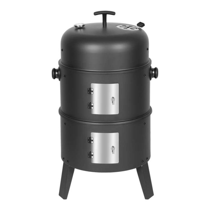 Grill węglowy z wędzarnią