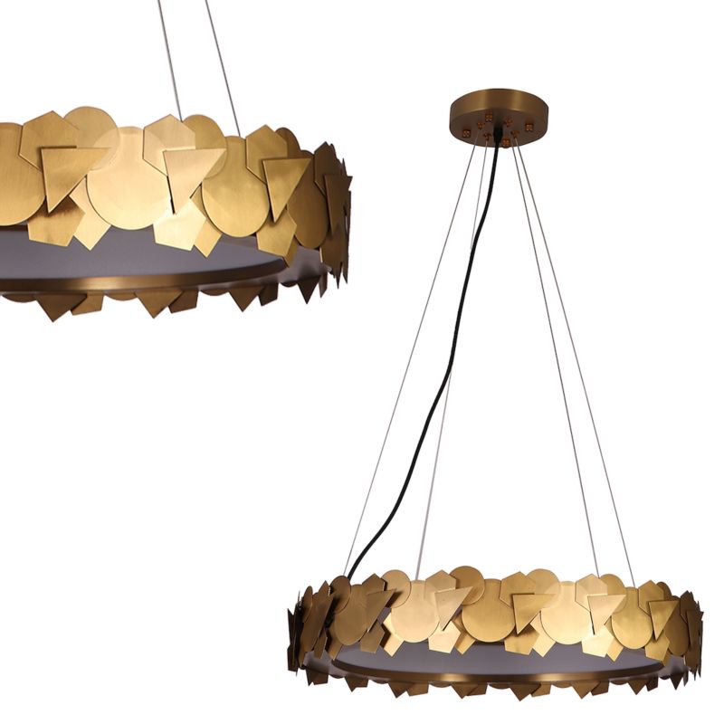 Lampa wisząca Milagro Soho Gold 24w Led 50 cm 1 szt.