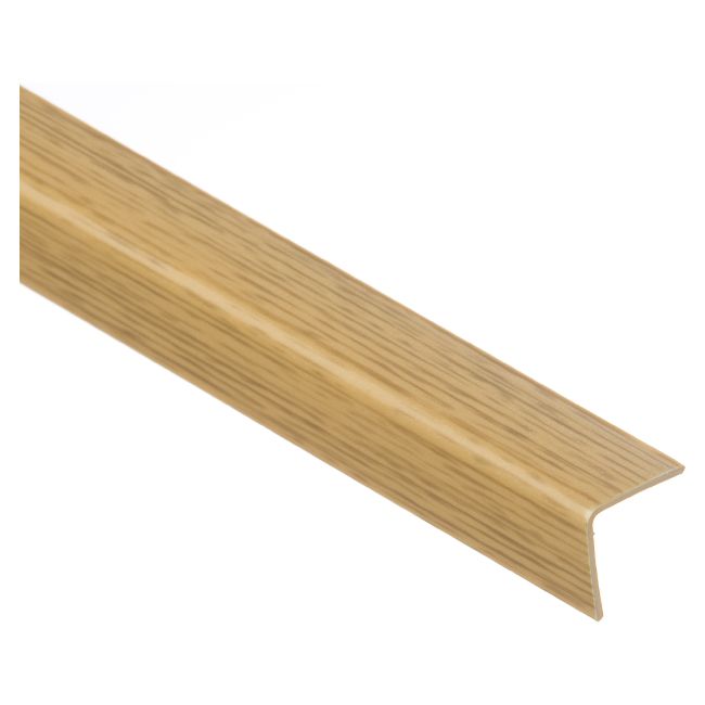 Kątownik PCV Cezar 15 x 15 x 1,1 mm 1 m dąb