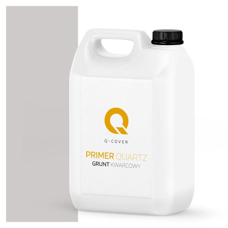 Grunt Kwarcowy pod Tynk Mozaikowy Q-Cover Szary jasny M31 3KG