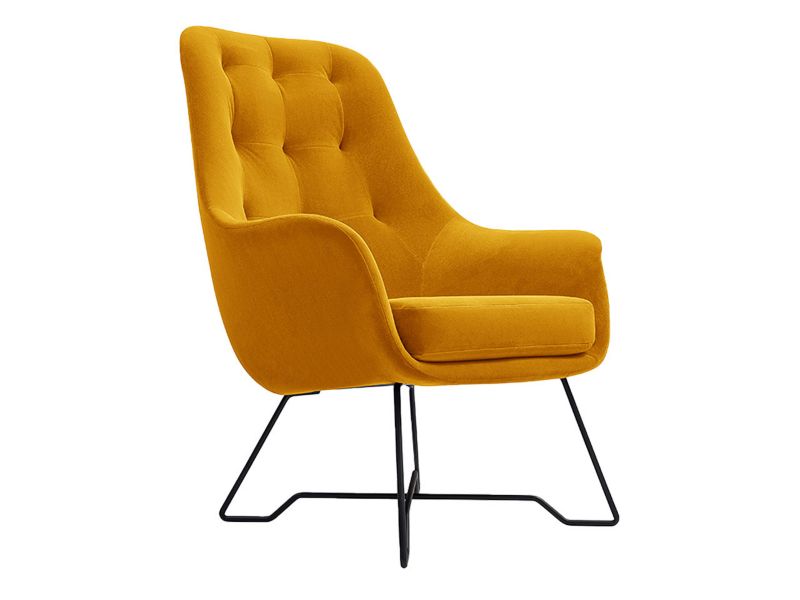 Fotel MIRJAN 24 Ezo żółty 1 szt.