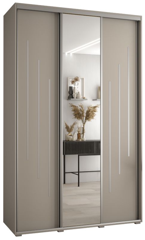 Szafa przesuwna Abiks 45 wysoka Dakota 9 150 kaszmir+kaszmir+srebr 1 szt