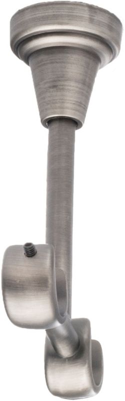 Wspornik karnisza podwójny sufitowy 19 mm stal antyczna