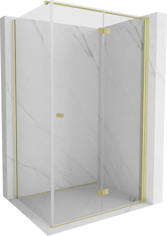 Kabina prysznicowa Mexen Mist-F T złota 110 x 85 cm - 8A6T-110-085-50-00-P 1 szt.