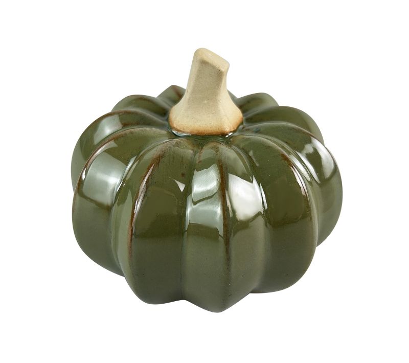 Figurka ceramiczna Mondex MAVE Dynia 11,5x11,5x9 cm neutralna 1 szt