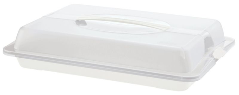 Pojemnik na ciasto średni Rotho JOHN biały 1 szt.