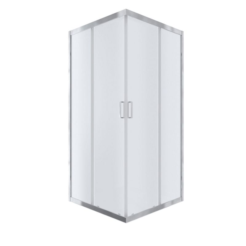 Kabina prysznicowa NAMELESS Durasan 90x90 chrom kwadratowa 1szt.