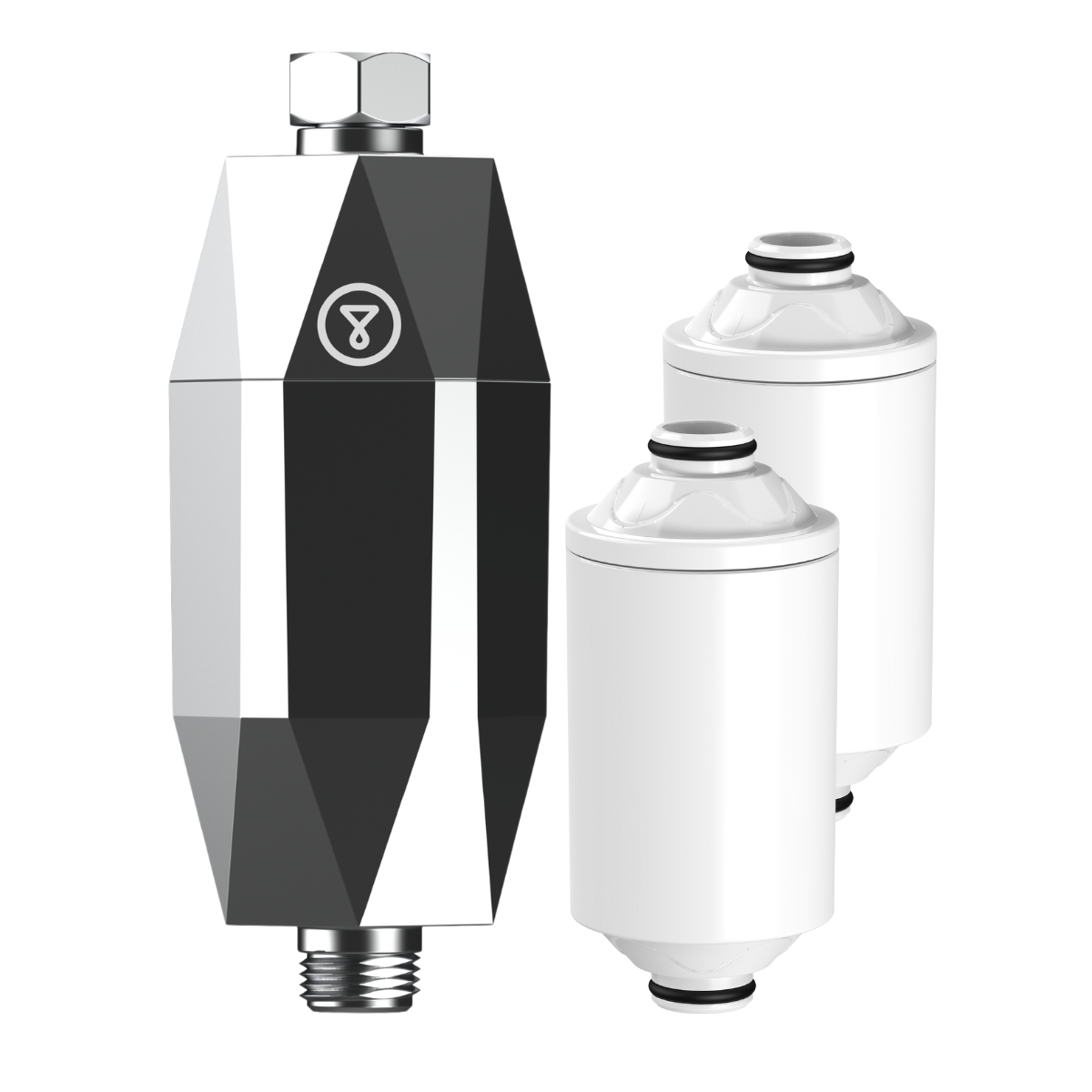 Tappwater zestaw roczny ShowerPro Diamentowy filtr prysznicowy z mineralizacją.