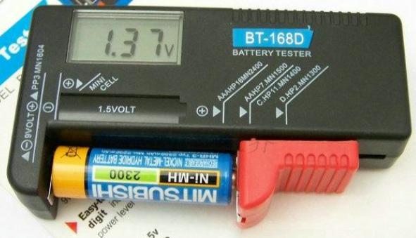 Tester Baterii i Aku -r6, r3, 9V AG372A cyforwy - Henryx24