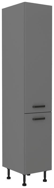 Wysoka szafka kuchenna 40 cm NEPO antracyt