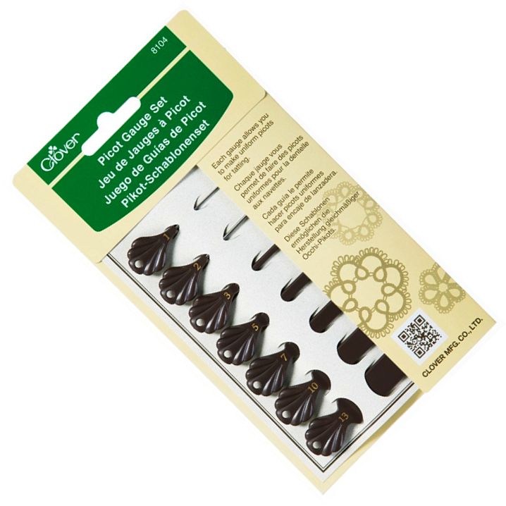 zestaw miarek do pikotki CLOVER 8104