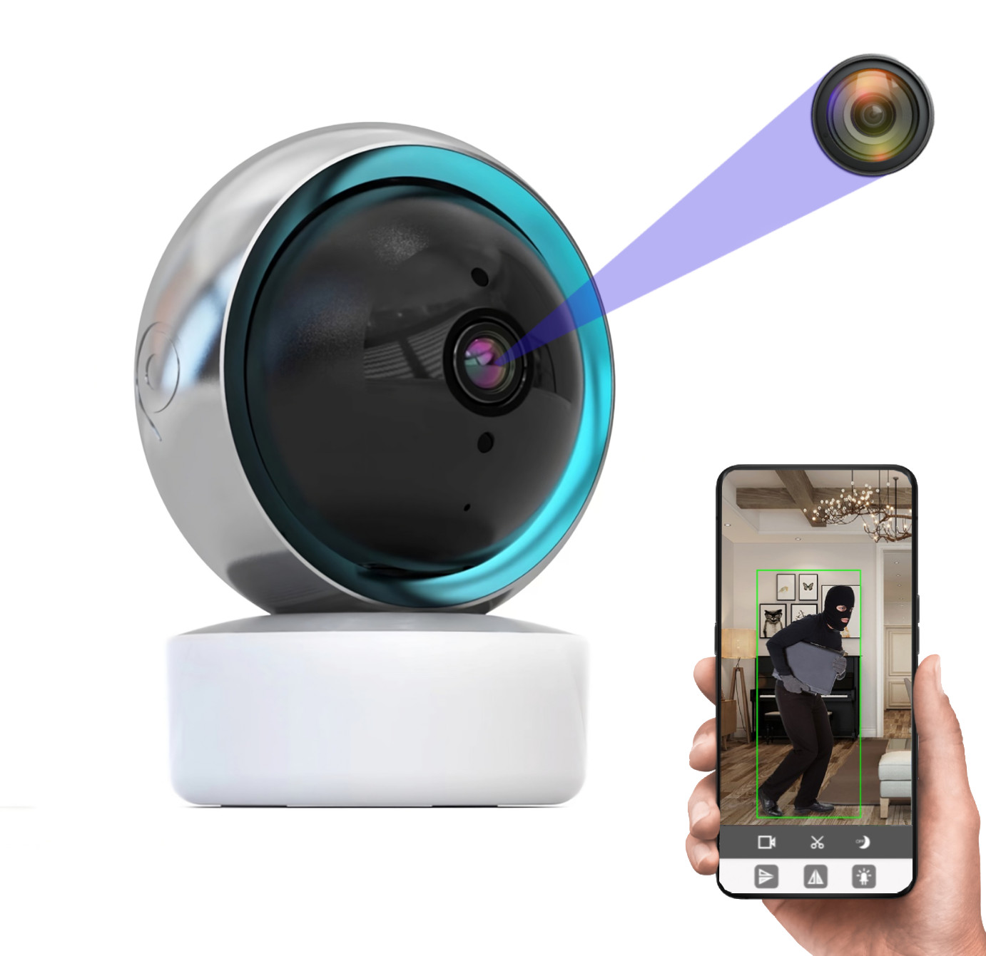 Kamera WiFI obrotowa TUYA MKRL307