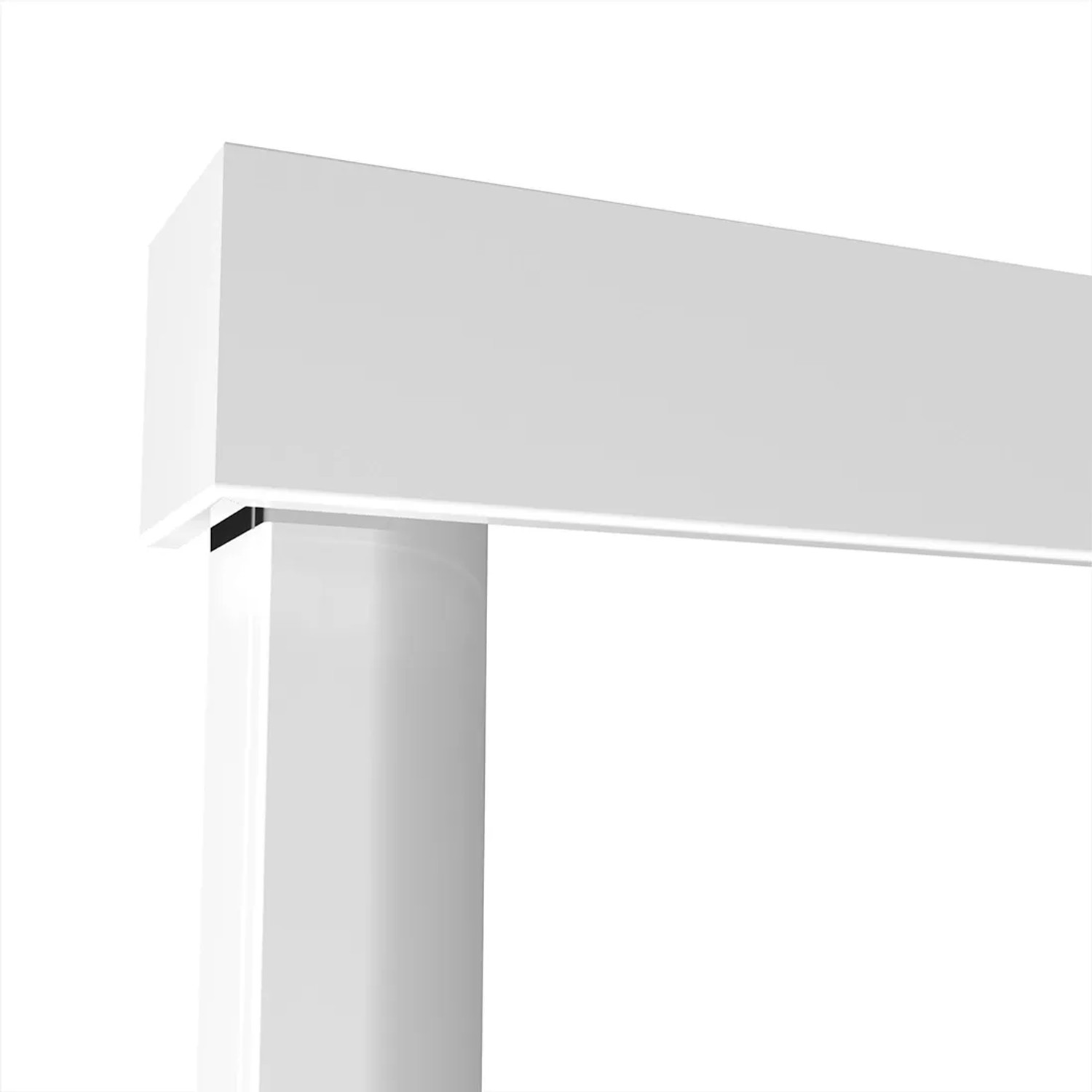 Classen Maskownica systemu przesuwnego biała 80 cm