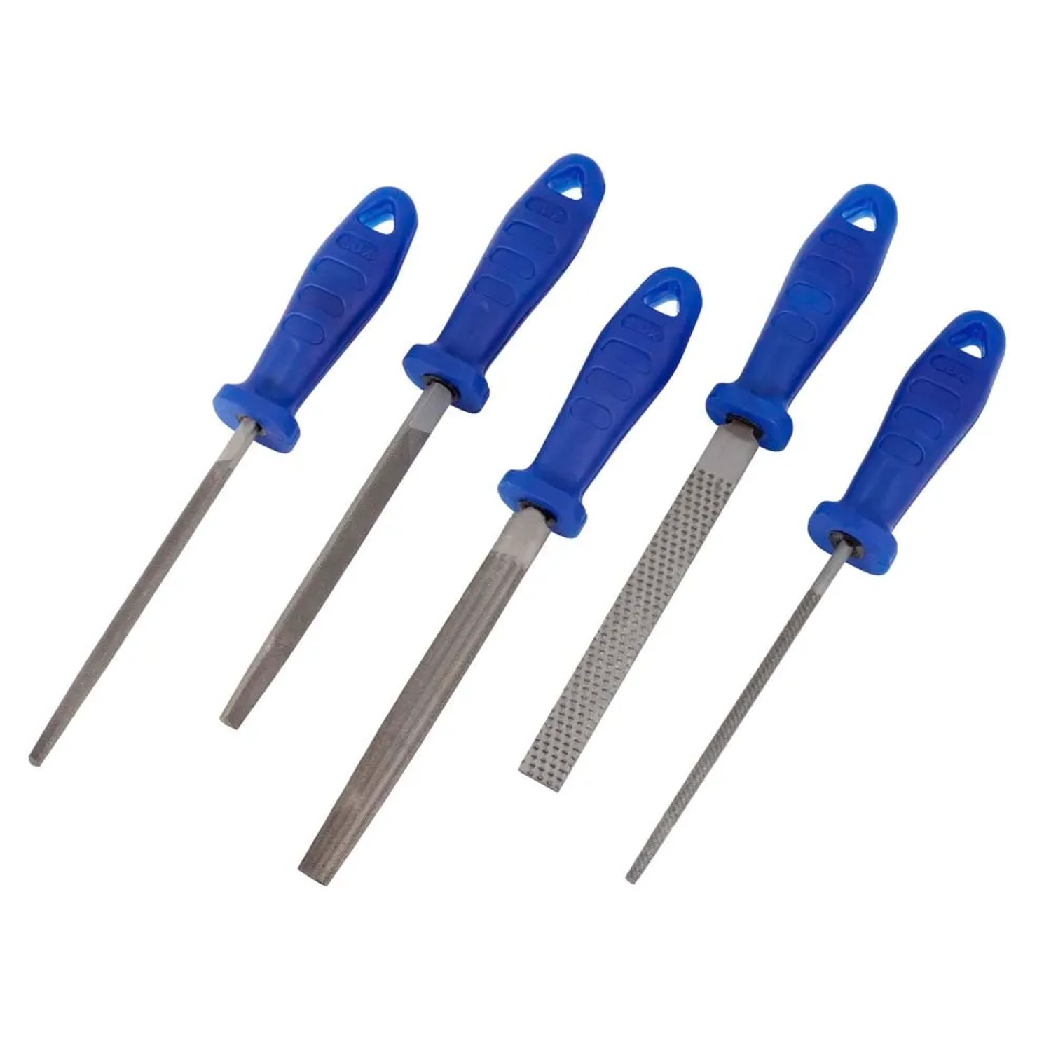 LUX-TOOLS Zestaw pilników o długości 150 mm 5-częściowy