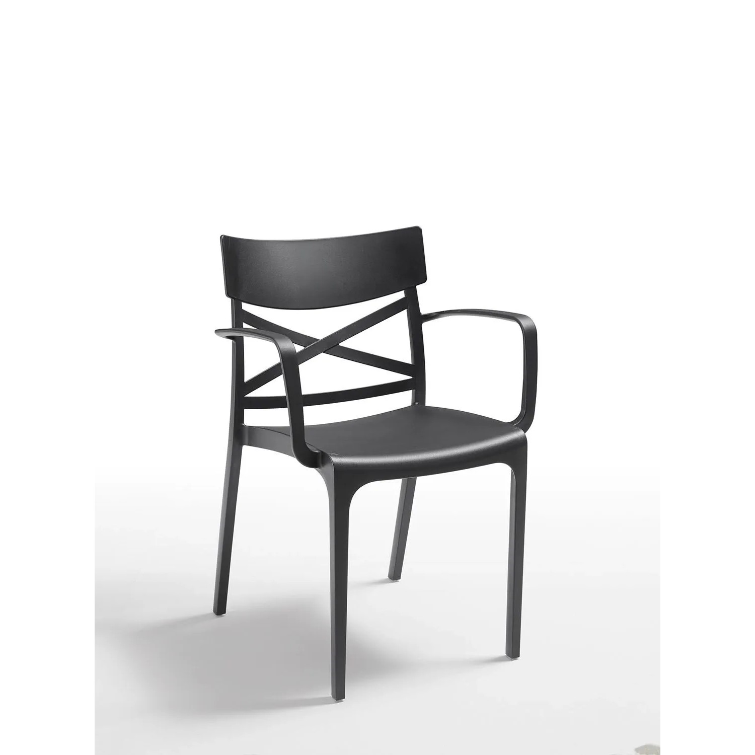 Krzesło ogrodowe CROIX grafit