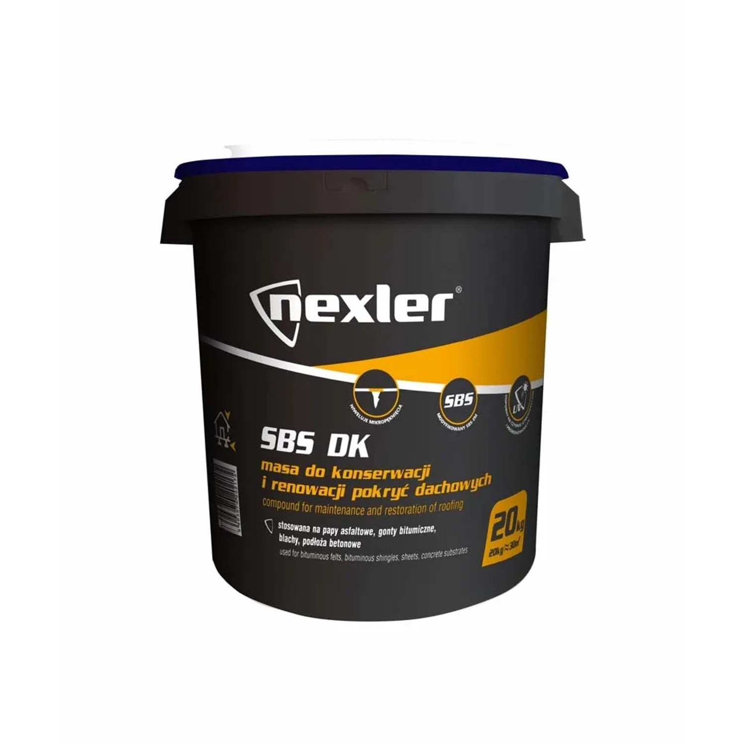 Nexler Masa bitumiczna do konserwacji SBS DK 20 kg