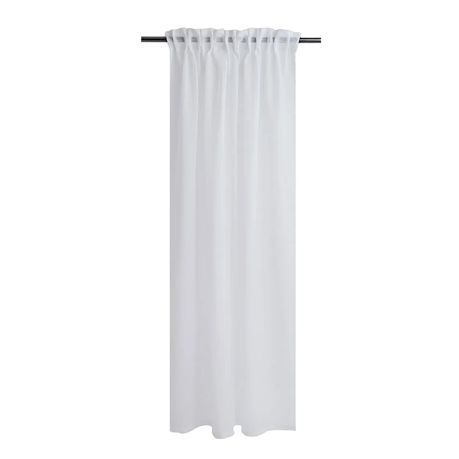 Firana Essential Chic na taśmie 140 cm x 270 cm biała