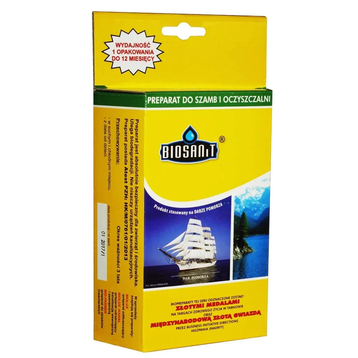 Aquafor Preparat do szamb i oczyszczalni Biosanit 250 g