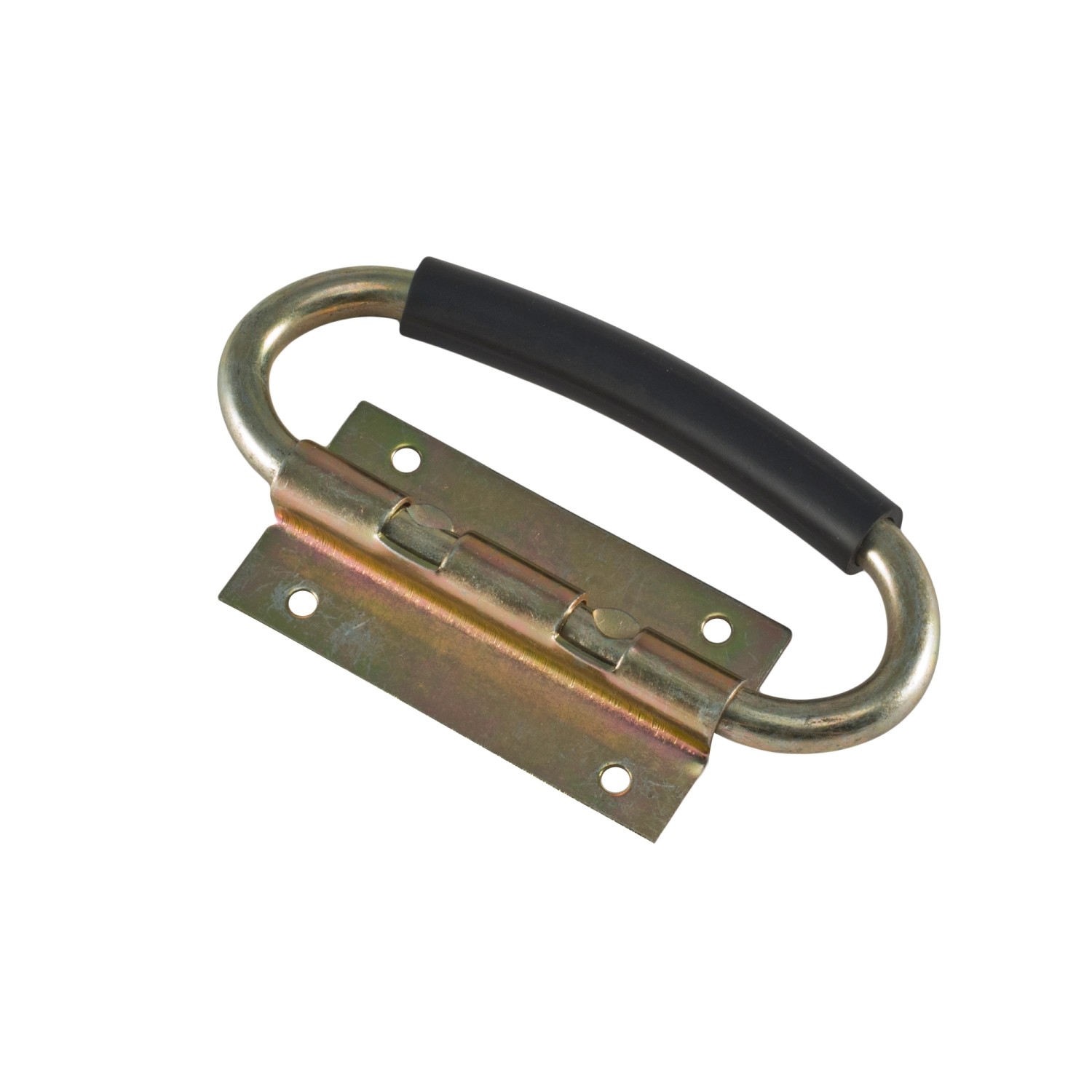 Uchwyt do skrzyni ocynkowany żółty 130 mm