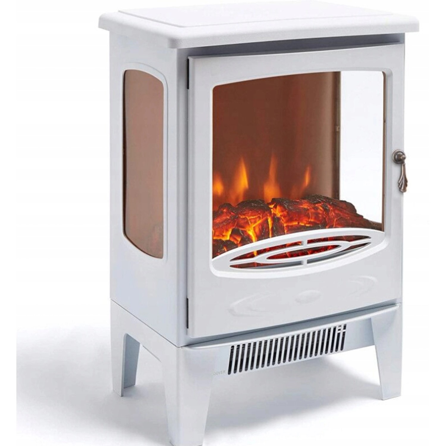 Ferretti Kominek elektryczny Nora Biały 1800W