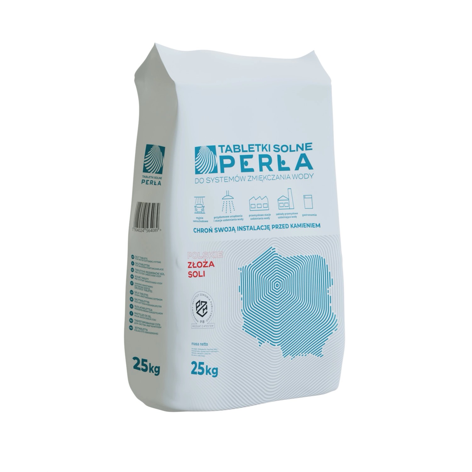 Qemetica Tabletki solne Perła 25 kg