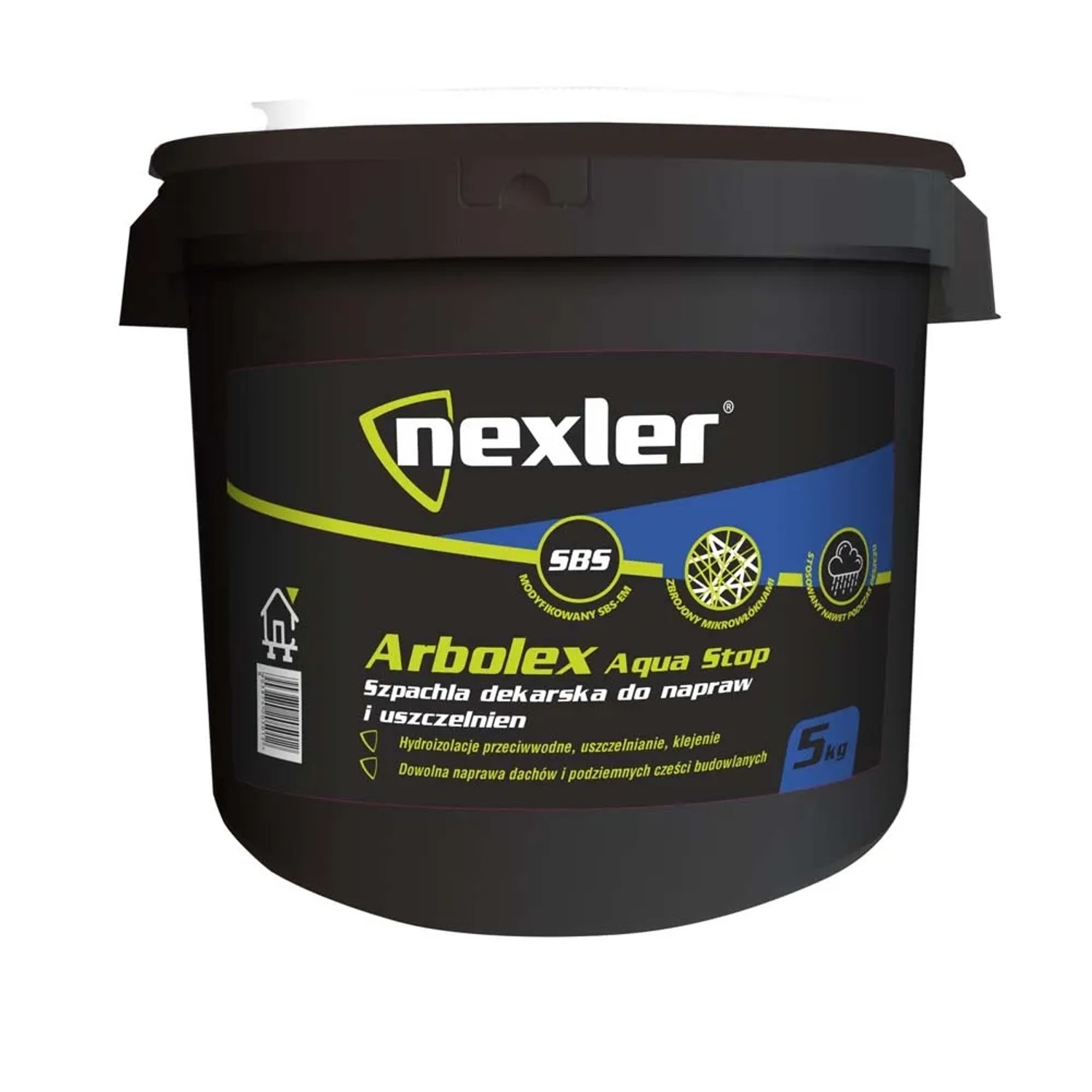 Nexler Szpachla dekarska Arbolex-Aqua Stop 5 kg