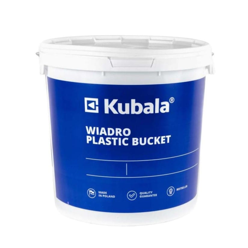 KUBALA WIADRO Z TWORZYWA MURARSKIE Z POKRYWĄ I PODZIAŁKĄ 5L (1537)