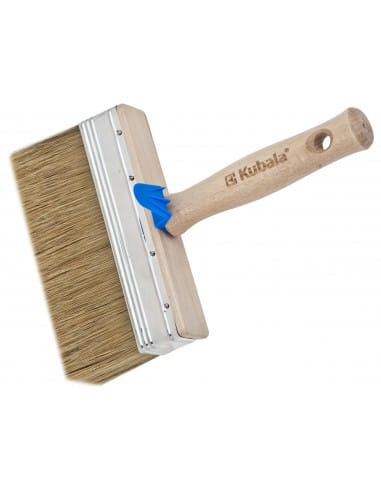 KUBALA PĘDZEL TAPETOWY LAKIEROWANY TAPETÓWKA UCHWYT BUKOWY 120MM (4553)