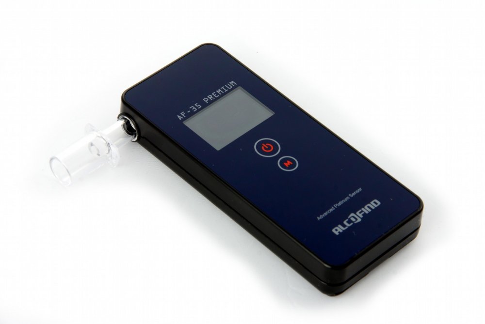 Alkomat AlcoFind AF-35 Premium, 47x108x17mm, granatowy