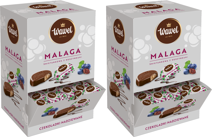 2x Cukierki Wawel malaga, 2.5kg