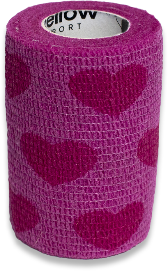 Opaska kohezyjna YellowBand, 7.5cmx4,5m mix kolorów