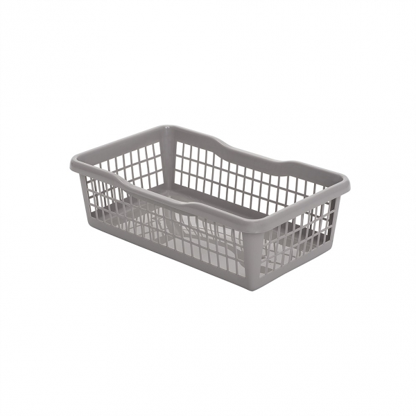 Koszyk do przechowywania Plafor 2, 248x147x72 mm, 2.6l, szary