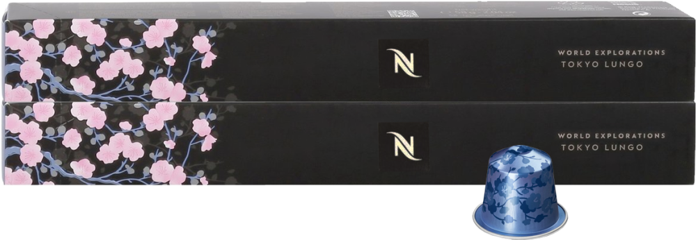 2x Kapsułki do ekspresu Nespresso Tokyo Vivalto Lungo, 10 sztuk