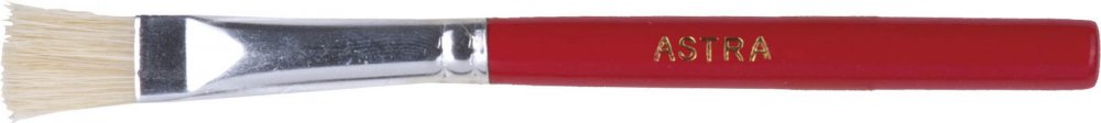 Pędzel do kleju Astra, z naturalnego włosia, czerwony