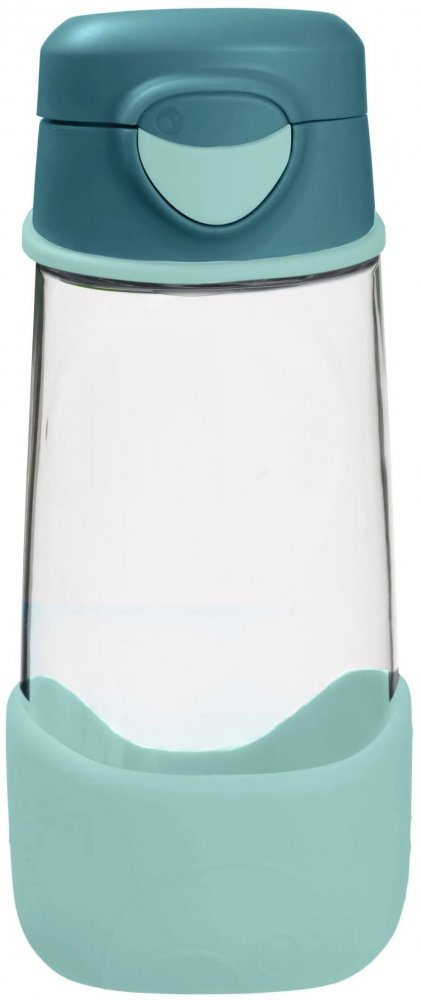 Bidon na wodę B.Box, z ustnikiem, tritan, 450 ml, Emerald Forest