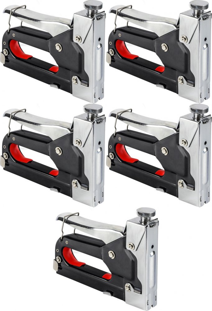 5x Zszywacz tapicerski/taker Grand GR-T01, srebrny