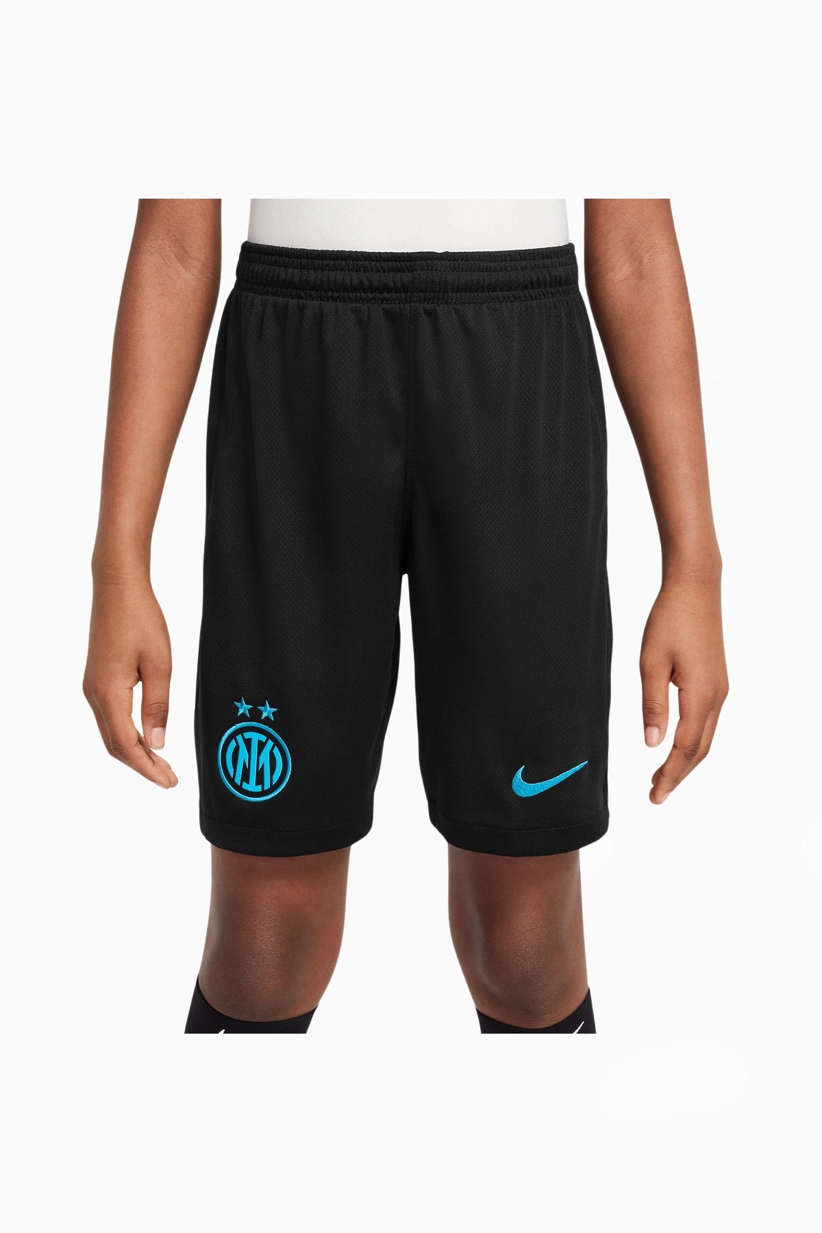 Spodenki Nike Inter Mediolan 25/26 Domowe Stadium Junior - Czarny