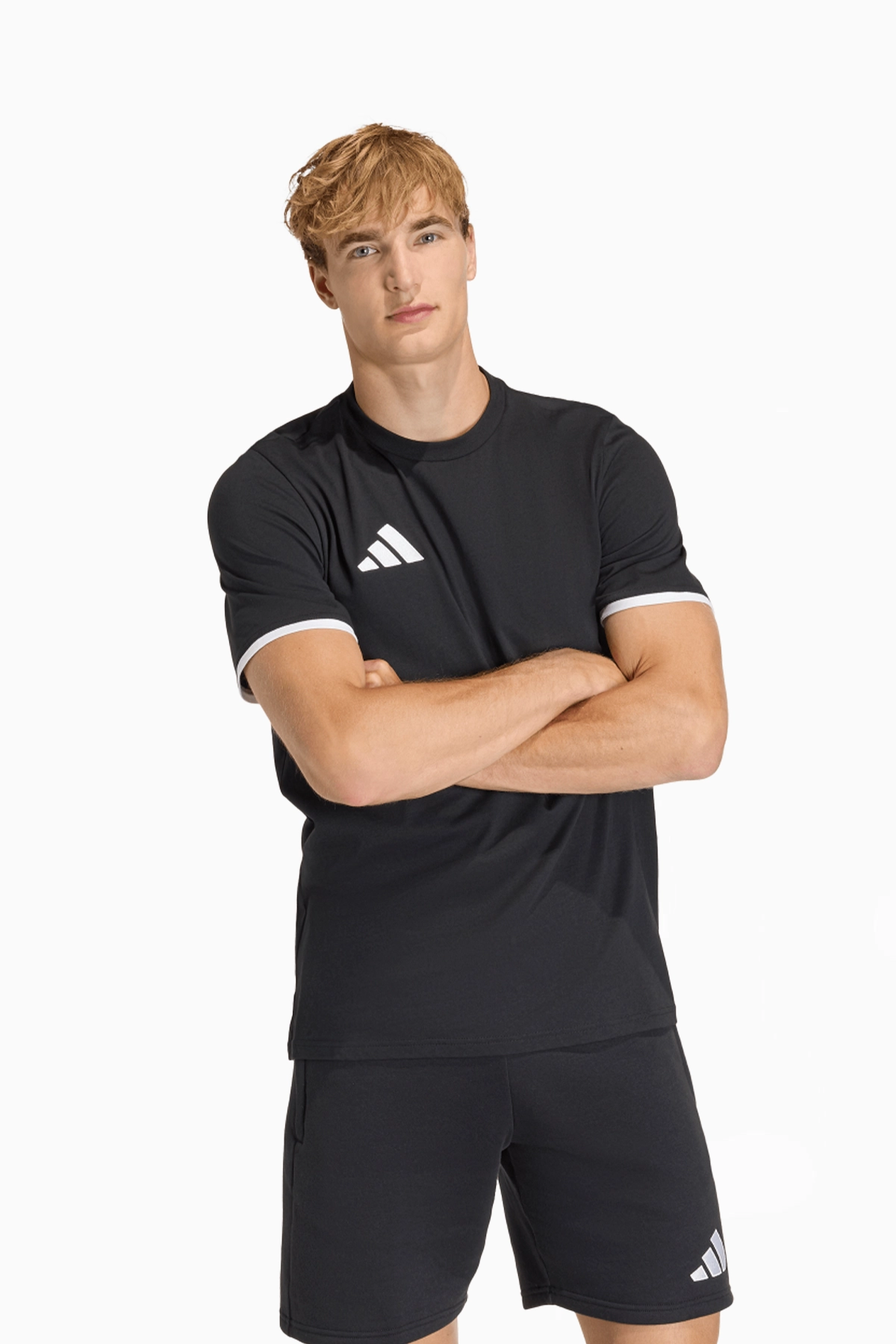 Koszulka adidas Entrada 26 Tee - Czarny