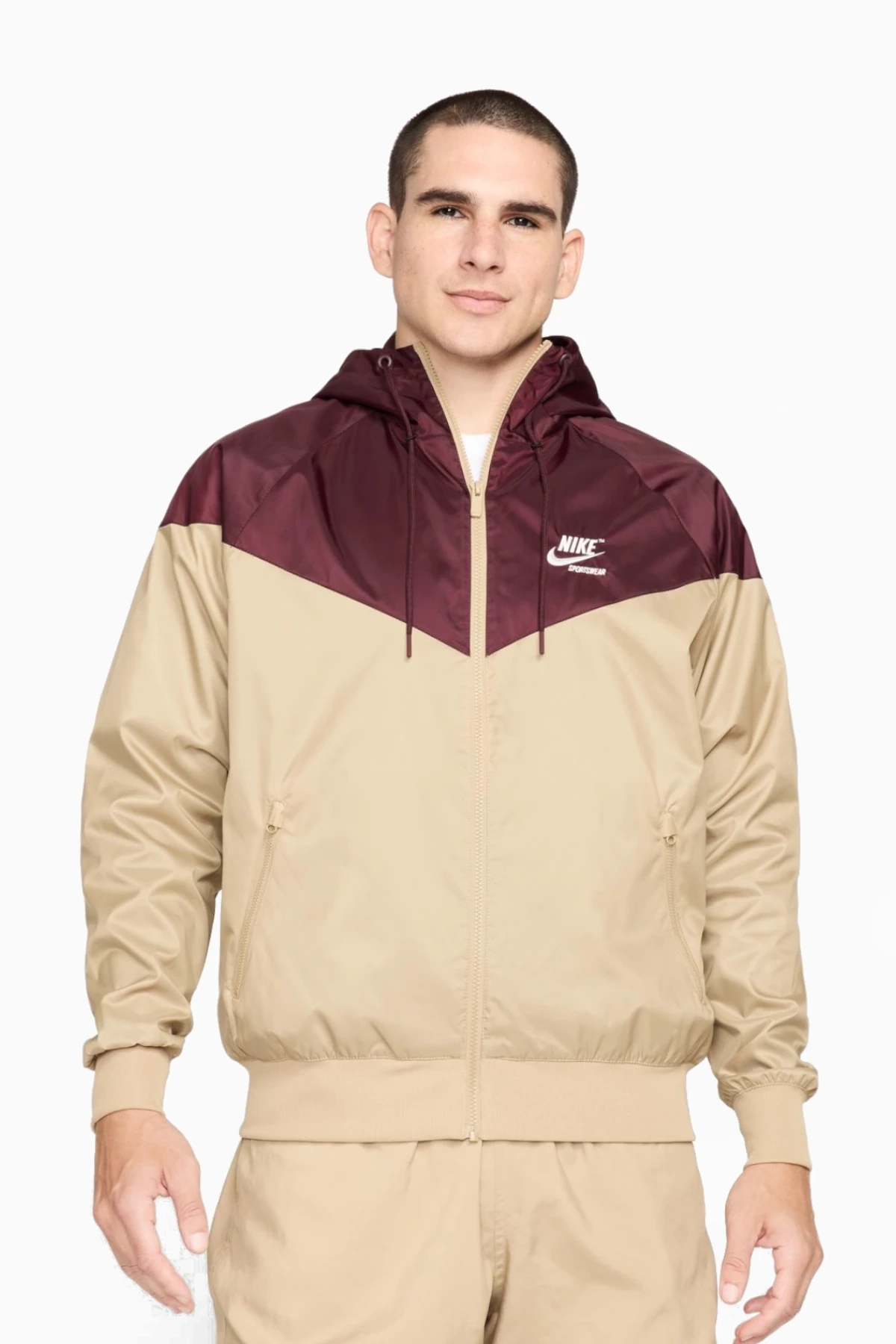 Kurtka Nike Sportswear Windrunner - Beżowy