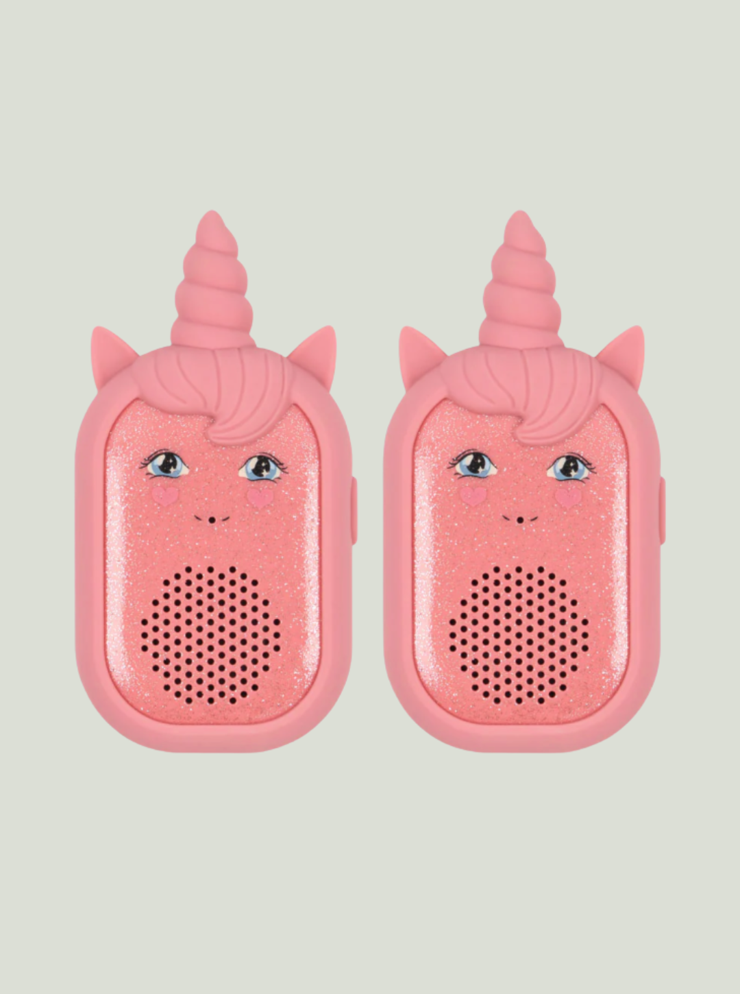 GLITTER UNICORN WALKIE TALKIE SPARKLING PINK Konges Sløjd