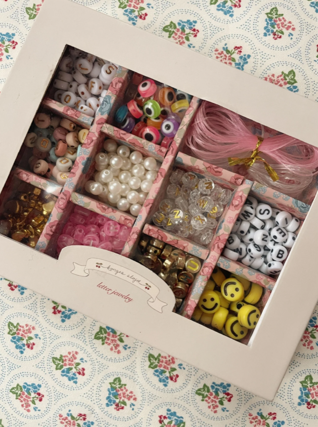 Zestaw biżuterii abc Multi Konges Sløjd