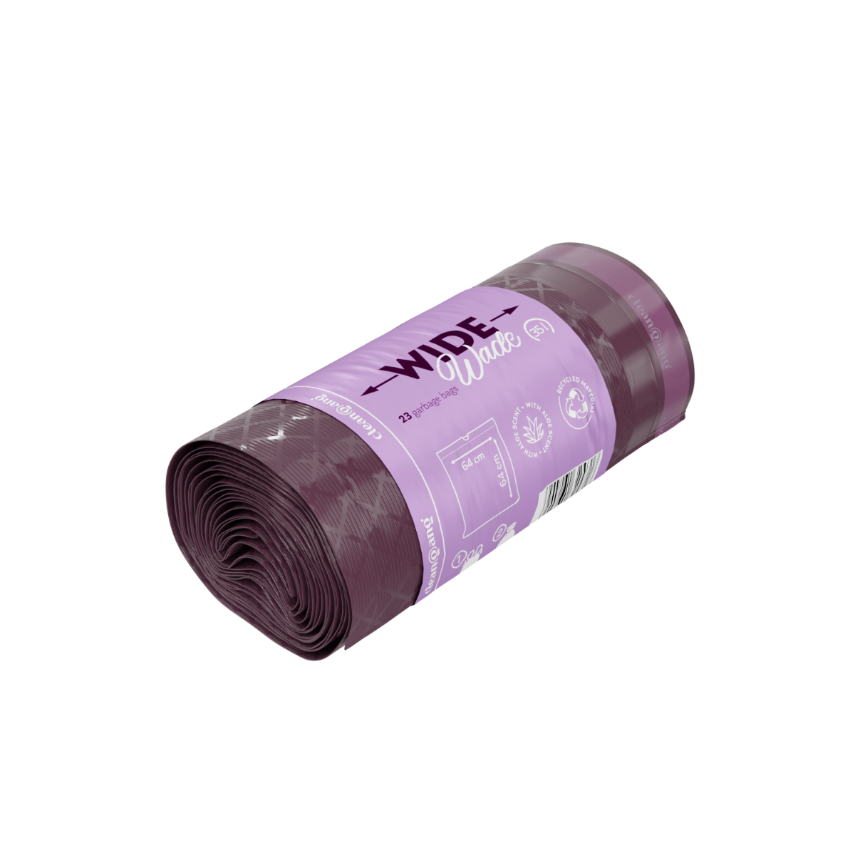 szerokie worki na śmieci 35 l zapachowe, 23 szt.