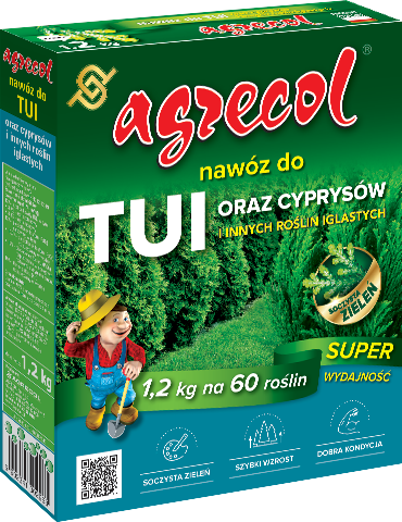 AGRECOL posyp do tui i cyprysów granulat 1,2 kg